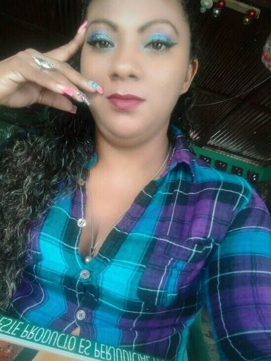 Dirty and chubby housewife