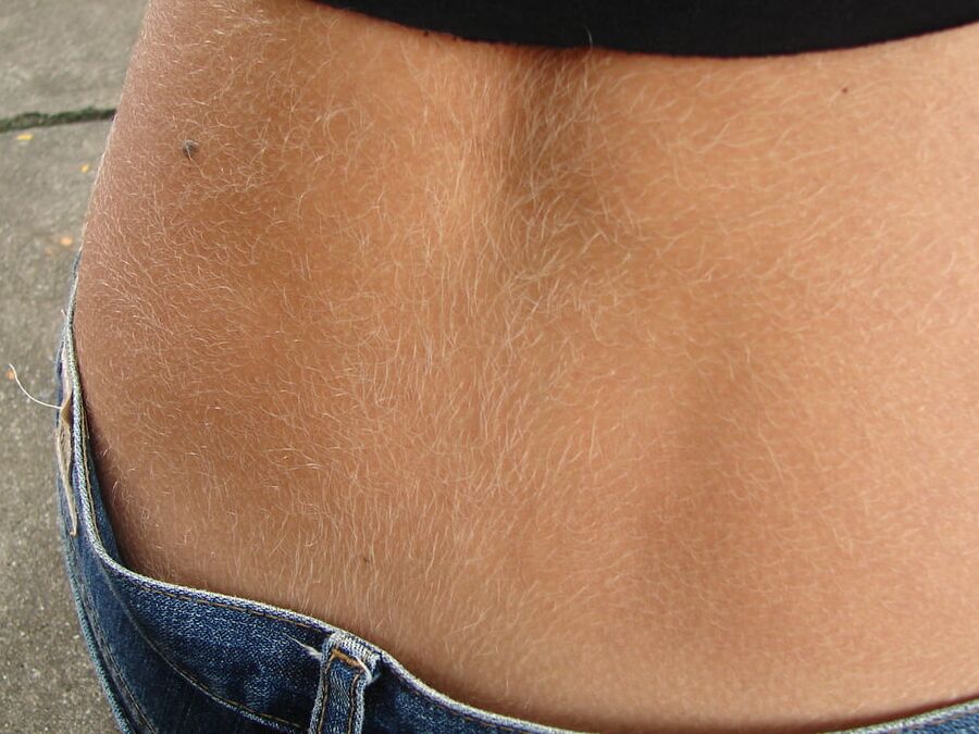 facial hair women hairy back and arms collection