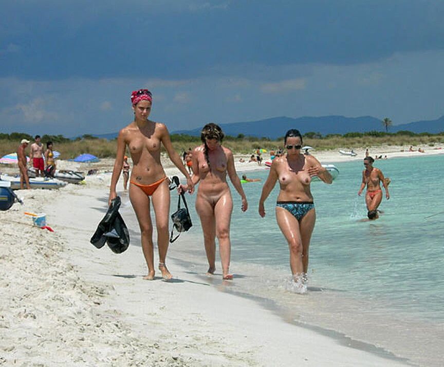 Various Beach CMNF Sluts