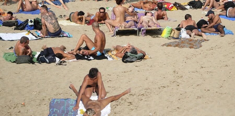 Various Beach CMNF Sluts