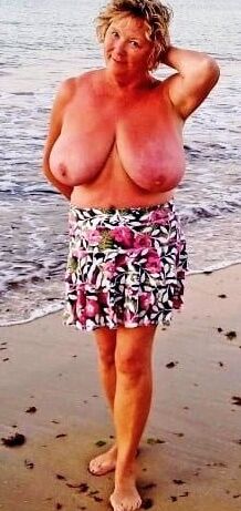 topless on the beach single