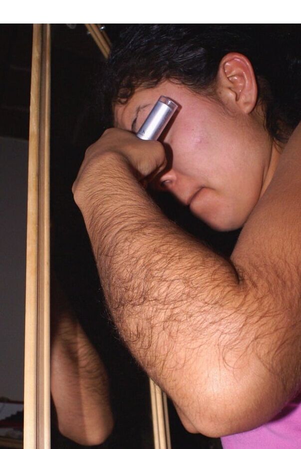 facial hair women hairy back and arms collection