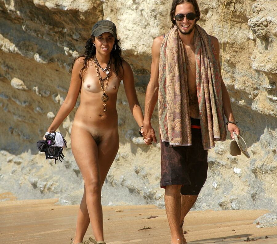 Couple on the Fkk Beach