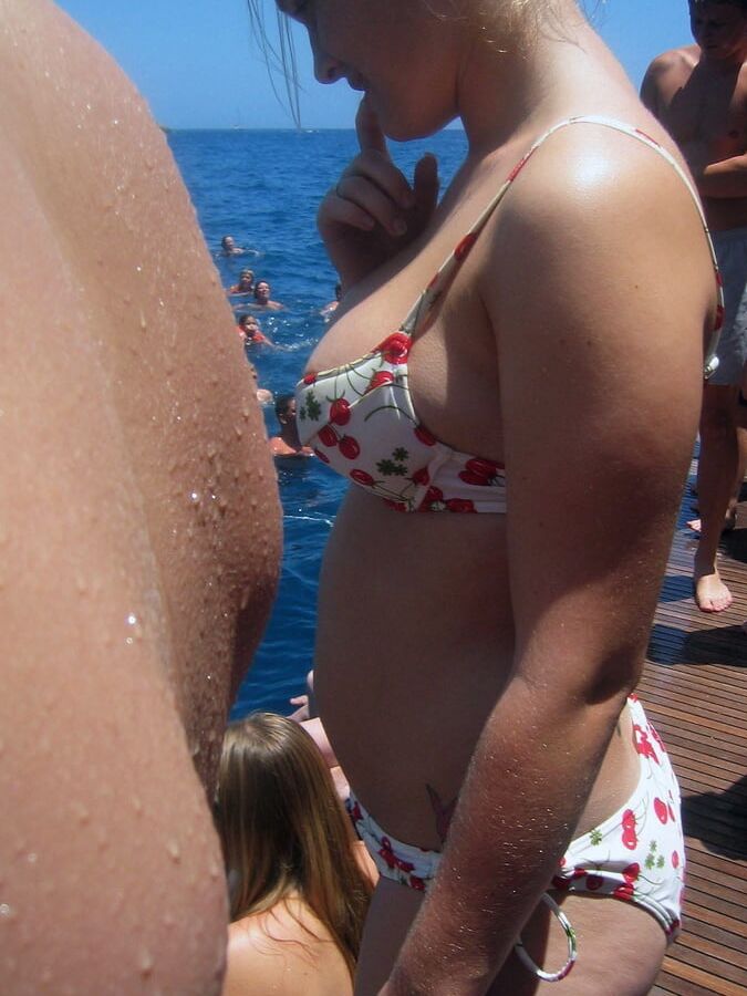 Young girls with big tits bikini