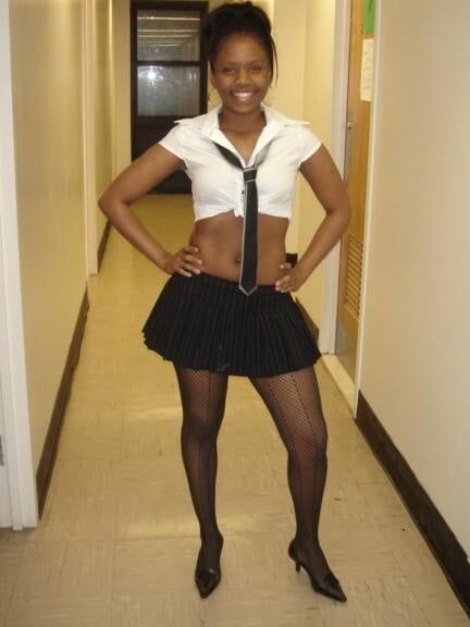 Naughty Black Schoolgirl&;s