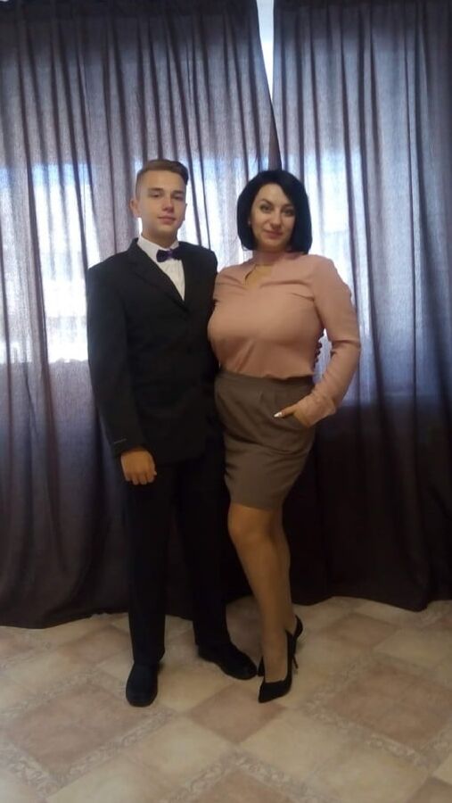Russian busty milf Evgenia