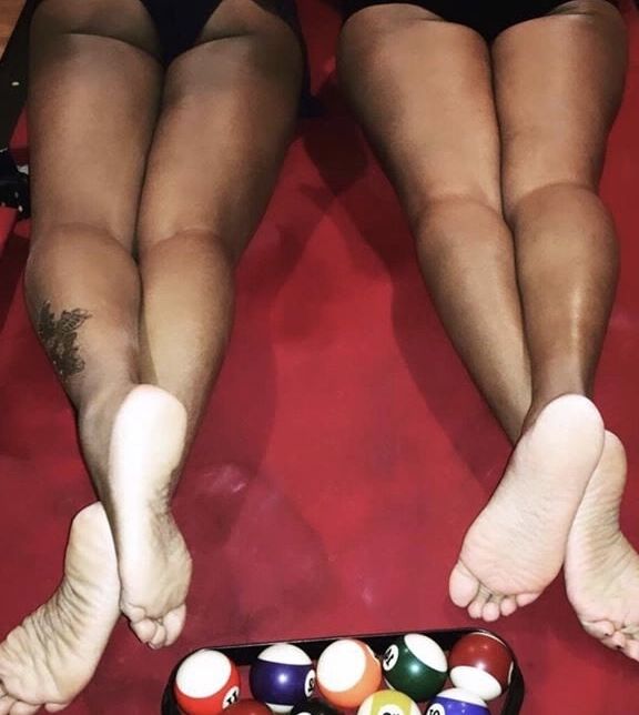 Soles and Calves Up -Dick In Splash Mode