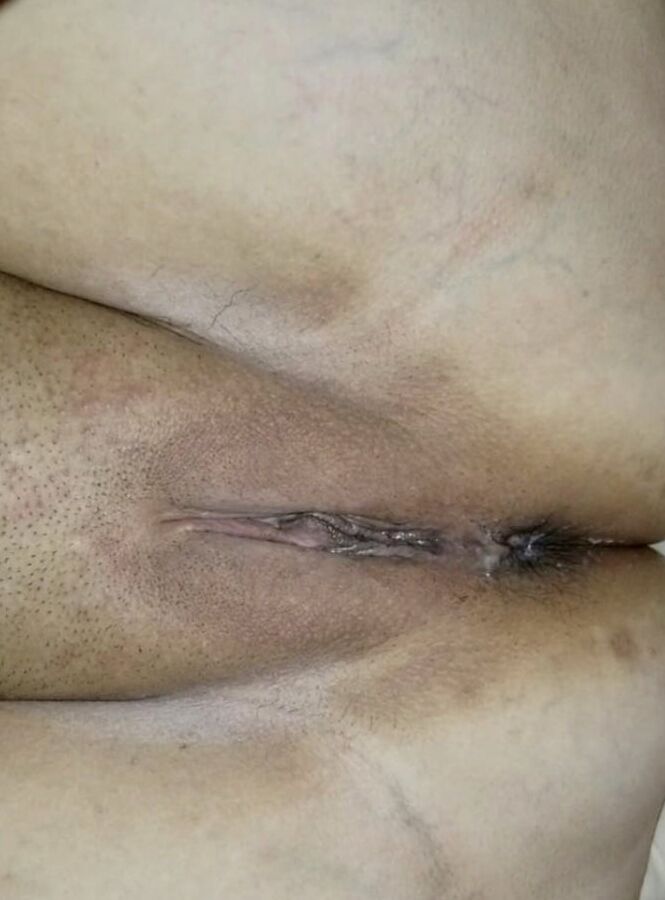 BBW sexy bald pussy and feet