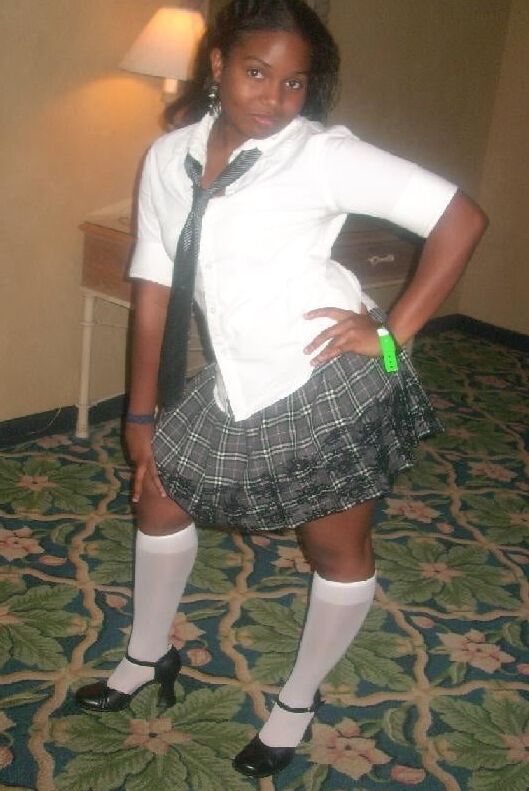 Naughty Black Schoolgirl&;s