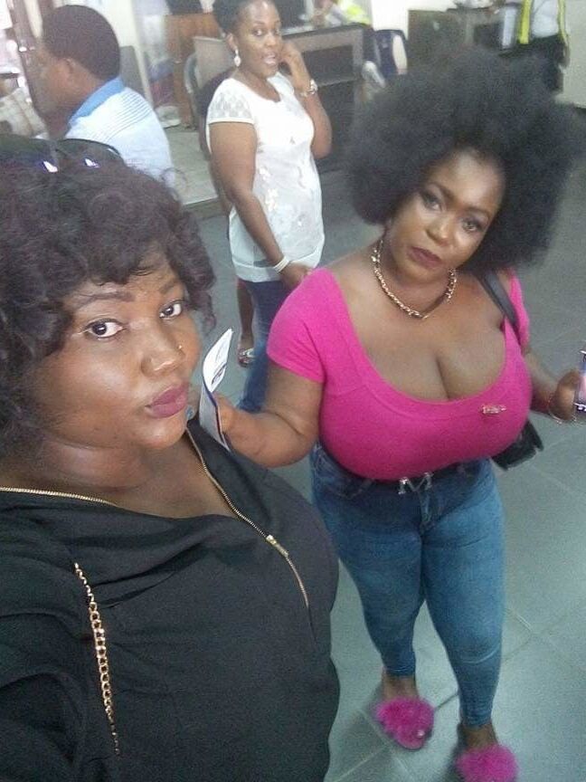 Big boobs natural black