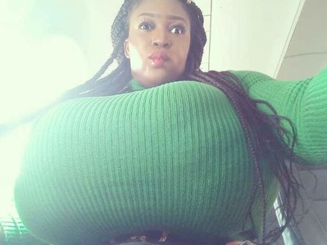 Big boobs natural black