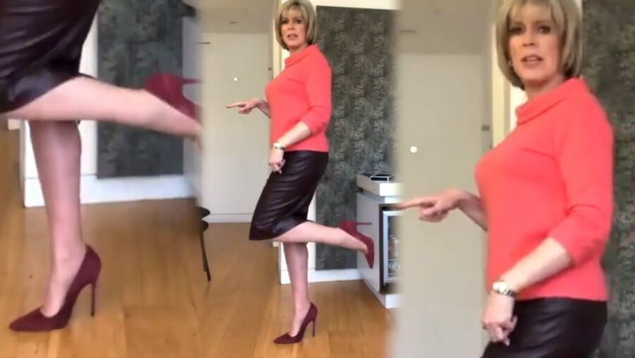 Lust for Leather! Ruth Langsford