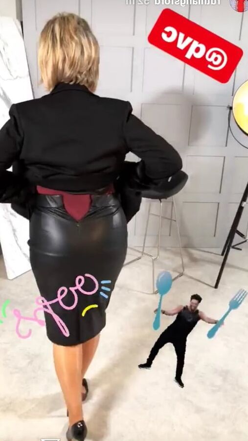 Lust for Leather! Ruth Langsford