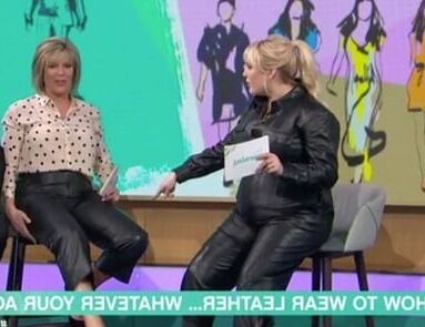 Lust for Leather! Ruth Langsford
