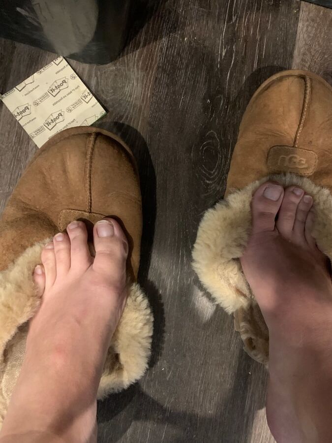 Feet picts from work