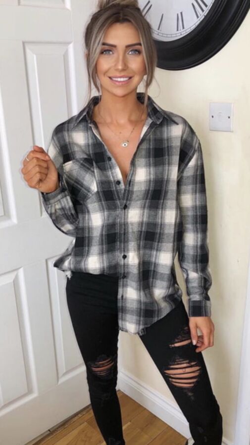 Gorgeous blonde slut Abbey