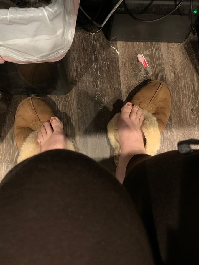Feet picts from work