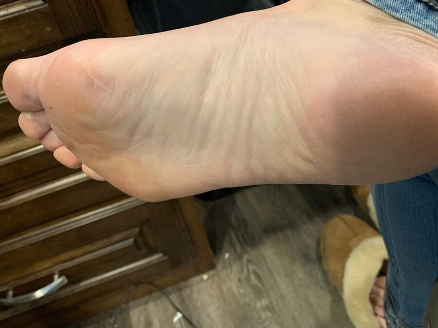Feet picts from work