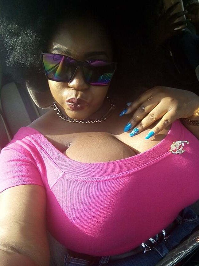Big boobs natural black