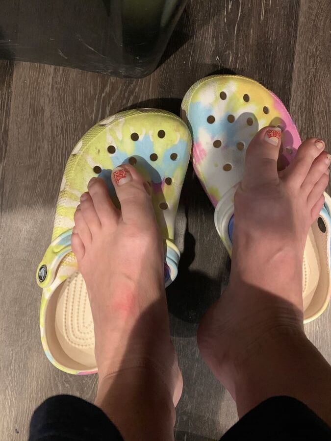 Feet picts from work