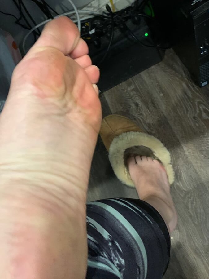 Feet picts from work