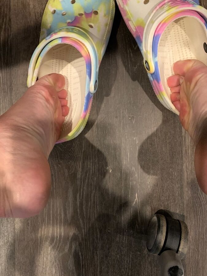 Feet picts from work