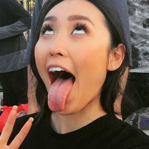 Asian ahegao
