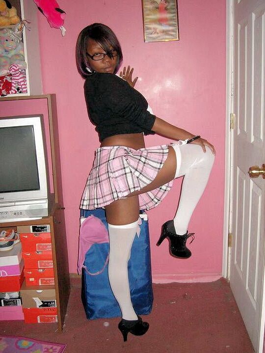 Naughty Black Schoolgirl&;s