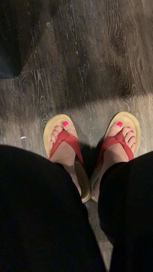 Feet picts from work