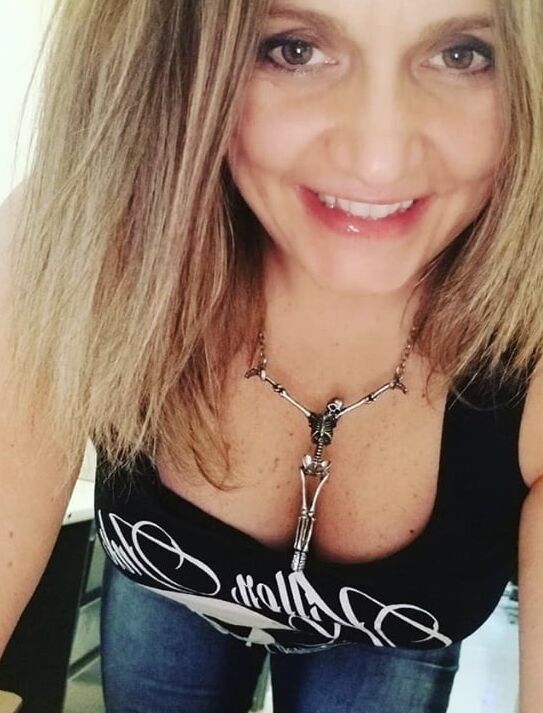 Pamela Motorbike Chick