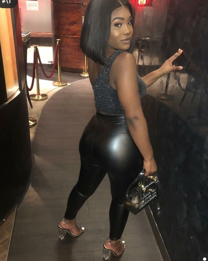 Leather leggings