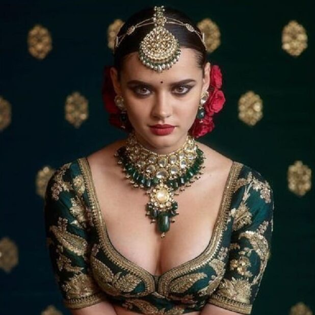 hot chesty modle indian