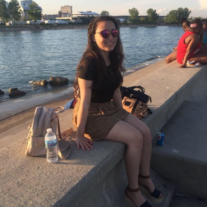 My friend Anna from Chicago