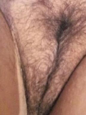 My years old hairy qirlfriend