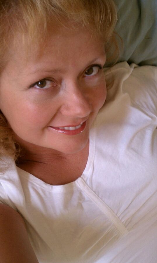 . Cute redhead with fat hubby
