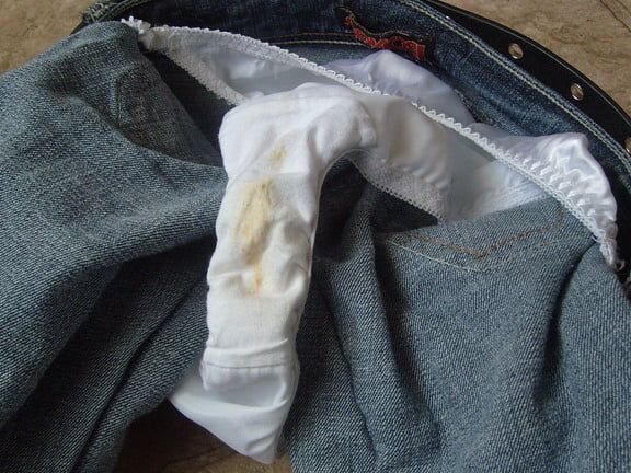 White panties