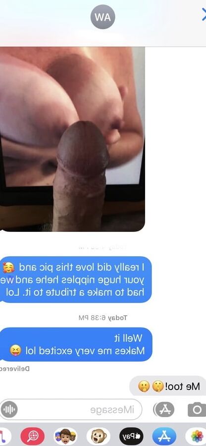 Wife and friends fun texts and pics