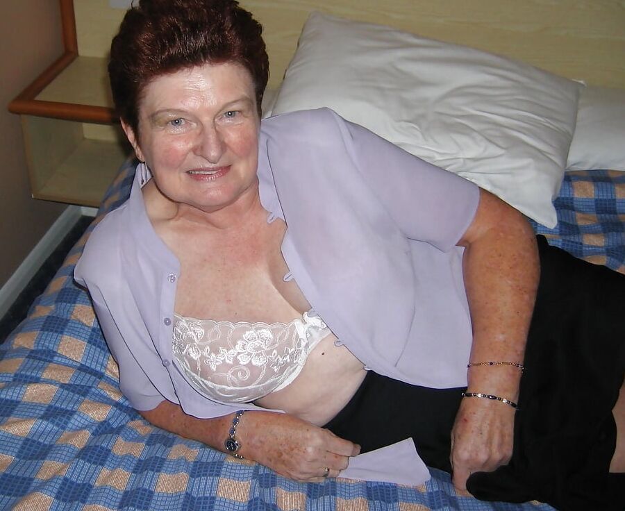 Granny sucks and toys