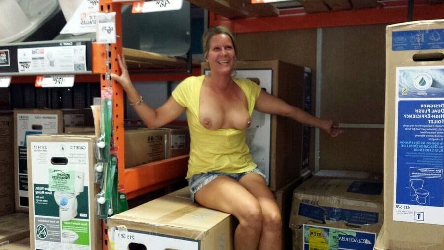 flashing in stores