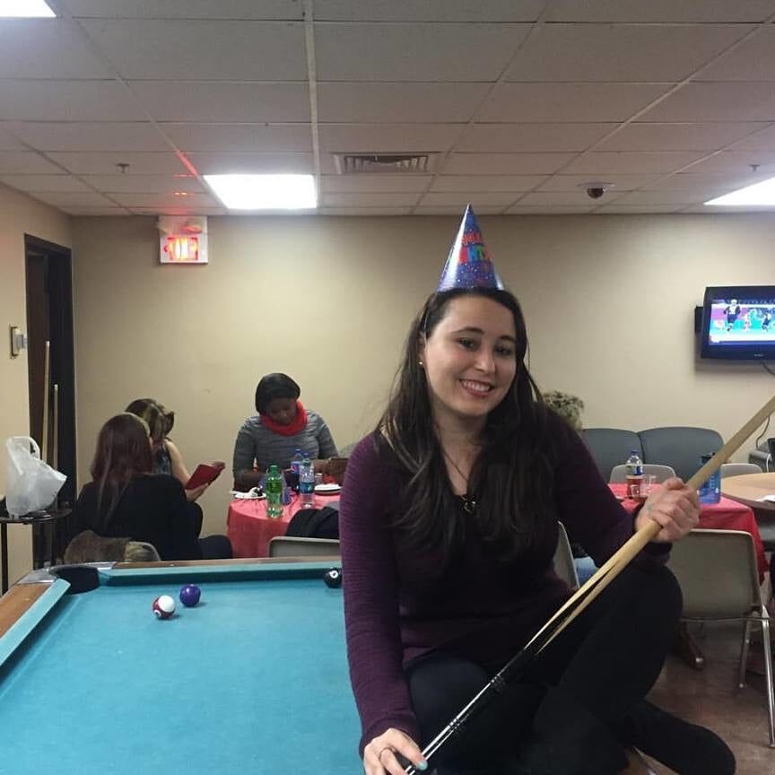 My friend Anna from Chicago