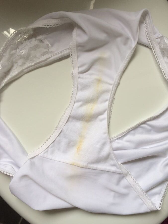 White panties