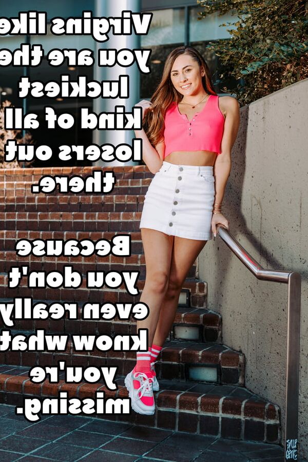 Captions for Virgins (All Selfmade)