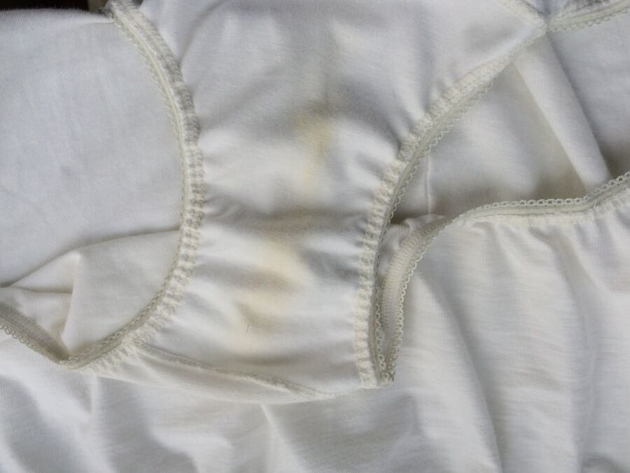White panties