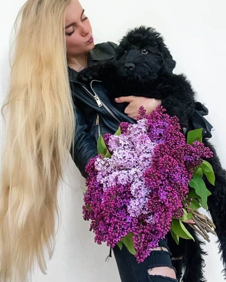 Long Hair Russian Beautiful Girl