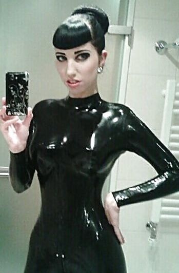 Selfies, better in leather, latex etc