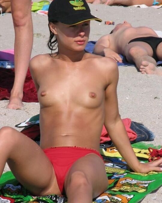 Naked at the Nude Beach