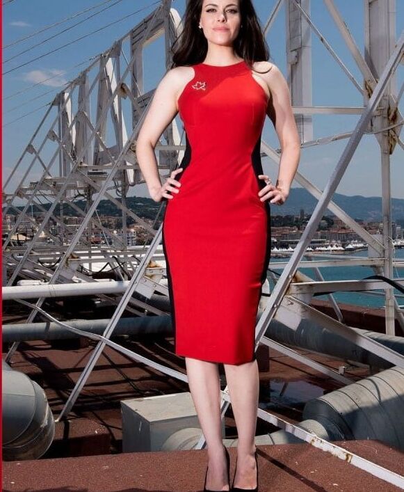 Emily Hampshire hot Rachel Bilson lookalike actress
