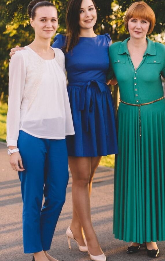 Cousin Agnieszka - love her legs!
