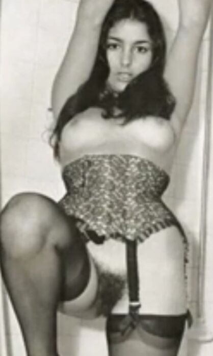 Vintage haarige Amateur-Muschi