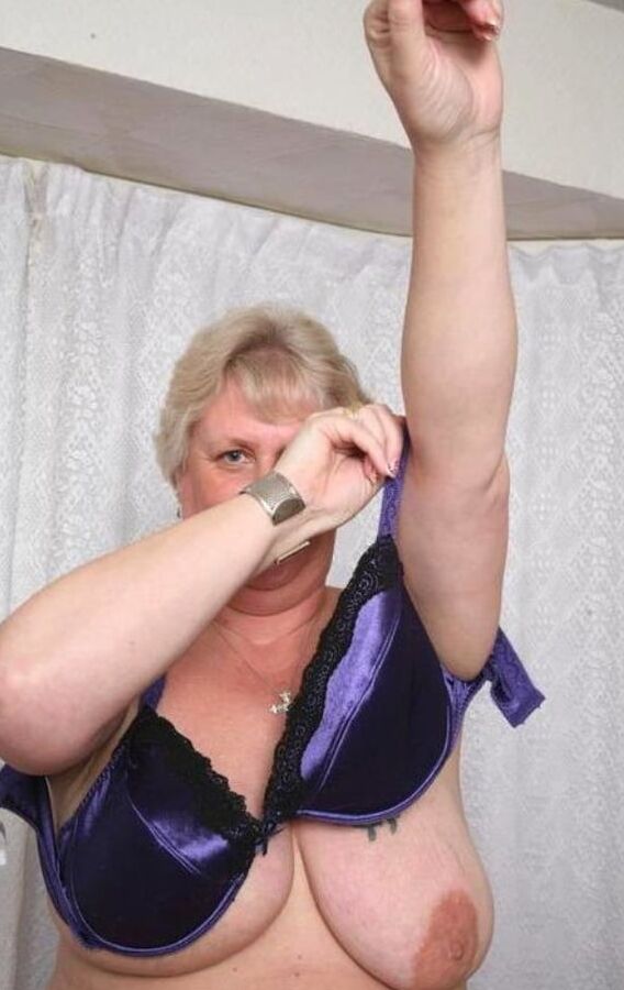 Blonde granny
